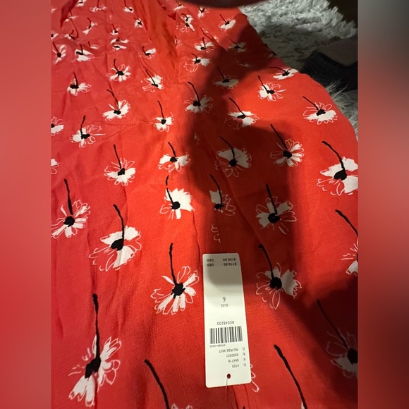 ‼️RARE‼️🎸MAEVE🎸🔥NWT🔥THE LILLE SIDE-SLIT MIDI SKIRT—6 - Picture 7 of 15